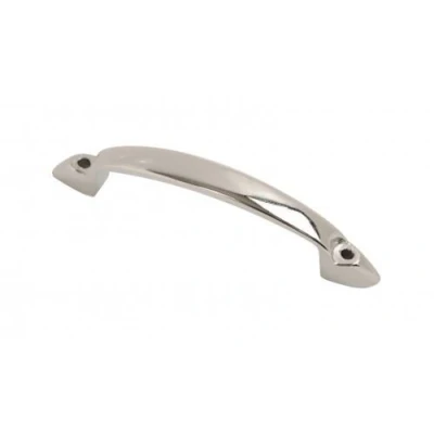 Image of Dzina Front Fix D Handle 100mm CP Pack of 4