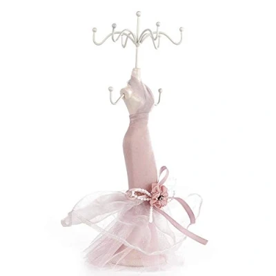 Image of Brrnoo Jewelry Stand Princess Display Lady Model Dress Shoes Necklace Holder High Heel Earring Ring(2)