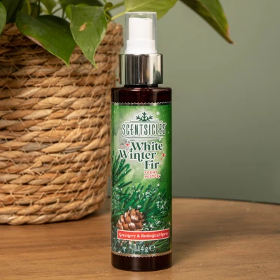 Image of Samuel ALEXANDER 114ml White Winter Fir Scentsicles Christmas Decoration Spray Mist
