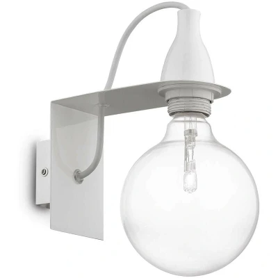 Image of Minimal 1 Light Wall White, E27