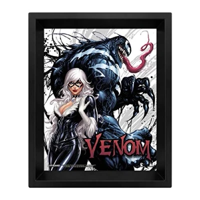 Image of Venom Poster, Multi Colour, 10 x 8 inch