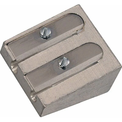 Image of 5x Offis Metal Double Hole Pencil Sharpener