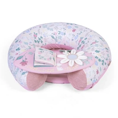 Image of Red Kite Sit Me Up Inflatable Ring Seat with Play Tray and Activities (Rose &amp; Ivy)