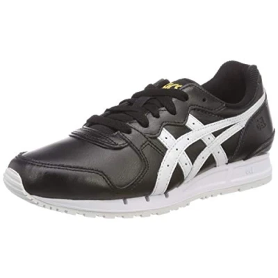 Image of Asics Gel Movimentum Womens Black Trainers Leather (archived) Size UK 5