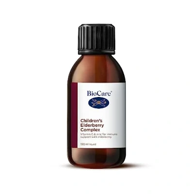 Image of BioCare Children&#039;s Elderberry Complex Especially Designed for Children to Support Their Immune System 150ml