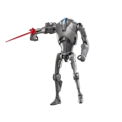 Image of Star Wars the Black Series Super Battle Droid, Wars: Attack of Clones 6 Inch Action Figure