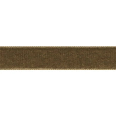 Image of Berisfords Velvet Ribbon, Cafe, 10.2 x 5.6 cm
