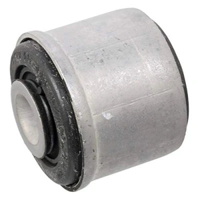 Image of 7700437028, 8200033379 Arm Bushes FEBI BILSTEIN 104364 Front Axle Left, Right 46mm Elastomer RENAULT: Kangoo I