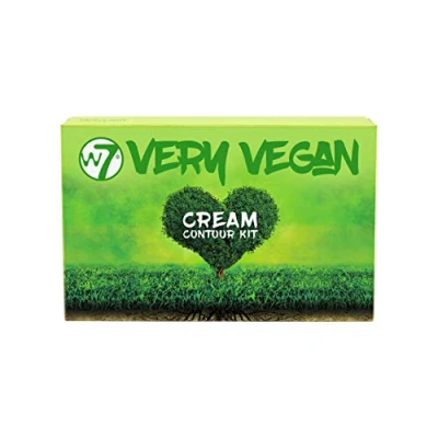 Image of W7 Contour Makeup Kit Very Vegan Cream Fair Light Highly Pigmented Matte Colors For Contouring And Highlighting