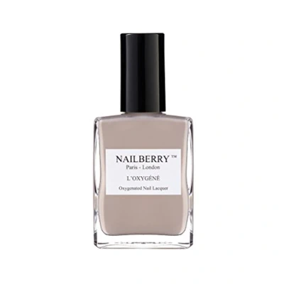 Image of Nailberry L&#039;Oxygéné Oxygenated Nail Lacquer Simplicity, 15 ml Polish for a Healthier Manicure &amp; Long Lasting Colour 12 Free, Vegan, Halal, Cruelty Gluten Free