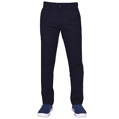 Image of Enzo Men EZ348 Chino Jeans Navy 30W x 34L