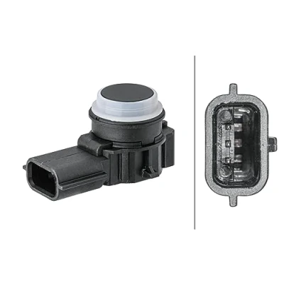 Image of 0263023998, 253A44101R, 253A49995R, 284389618R Parking Sensors HELLA 6PX 358 141 761 RENAULT: Kadjar, Captur, Megane 4