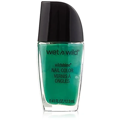 Image of Wet n Wild, Wild Shine Nail Color, Polish with No Formaldehyd, Toluene and Phthalates, Long lasting Quick drying Formula, Be More Pacific