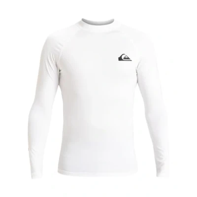 Image of Quiksilver Everyday UPF50 Rash vest, Men&#039;s, Size: Large, White