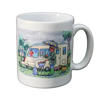 Image of Armand Foster Caravan Humour Cartoon Funny Gift Mug Cartoons