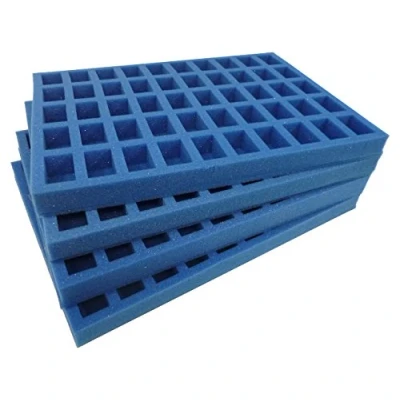 Image of KR Replacement Tray Set for Gamesworkshop Classic plastic figure case. Carry 200 troops on 25mm bases. Ideal 20 squads of 10 up to 40mm tall. Perfect Games Workshop figures