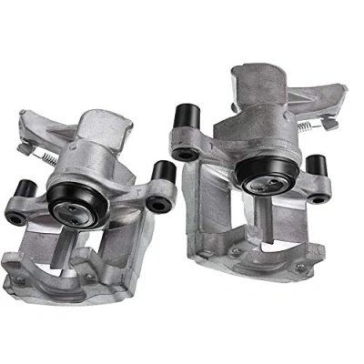 Image of Frankberg 2x Brake Caliper Rear Compatible with 9 3 YS3F All Engine 2002 2015 Vectra MK II 2008 Replace# 542092 542093