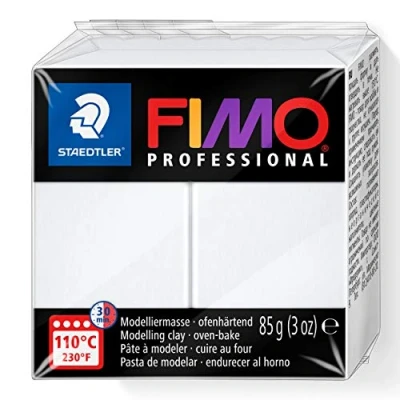 Image of Staedtler FIMO® Professional 8004 Oven Hardening Modelling Clay (1, White
