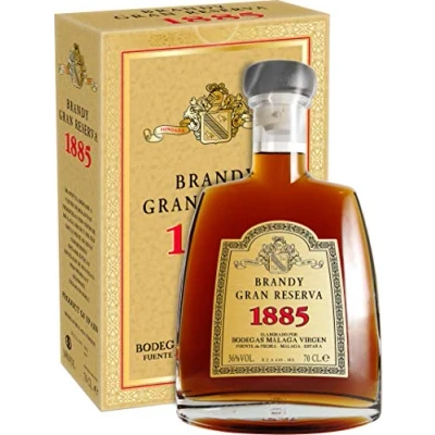 Image of Brandy Gran Reserva 1885 Solera elaborated from selected “D.O. Malaga wines.