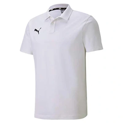 Image of PUMA Men&#039;s teamGOAL 23 Casuals Polo Shirt, White, XX Large