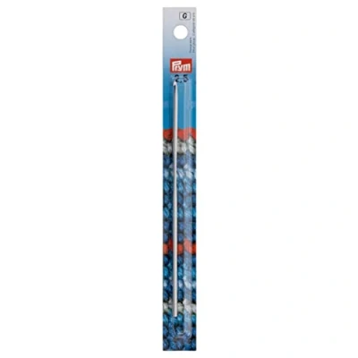 Image of Prym Crochet Hooks for Wool Without. Handle alu Pearl Grey 14 cm 2.50 mm, 2.5 mm