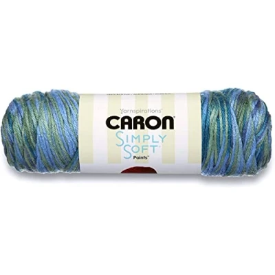Image of Caron Simply Soft Paints Acrylic Aran Knitting Wool Yarn 141g 0004 Spring Bro