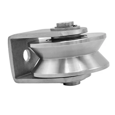 Image of Penkwiio Pulley Wheel with 2 Bearing, Shoulder Cable Pully Block Heavy Duty Loading 400kg for Washing Line/Rope,DIY Attachment Lifting Blocks,hoists,Ladder Lift,DIY Home Projects,Shop Lifts