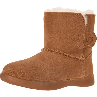 Image of UGG Unisex Kids Keelan Fashion Boot, Chestnut, 0.5 UK Child