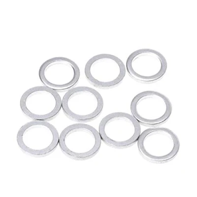 Image of Mealoodiousmusea 10Pack Aluminum Alloy Bike Spacer Headset Washer Chainring Gasket 12mm OD.