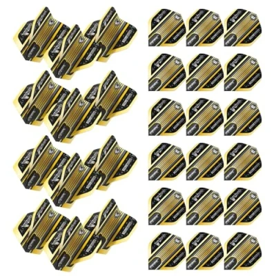 Image of WINMAU Prism Delta Simon Whitlock Wizard Gold dart flights 10 sets per pack (30 in total)