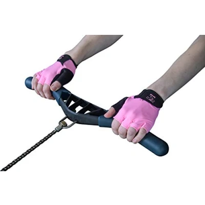 Image of Hornet Watersports Light Pink Rowing Gloves for Women by Ideal Indoor Rowing, Sculling, Kayak, SUP, Outrigger Canoe, Dragon Boat and other (S (Fits 6.5&quot; 7&quot;))
