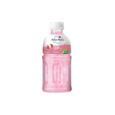 Image of Mogu Lychee Nata De Coco Drink, 10.8 oz