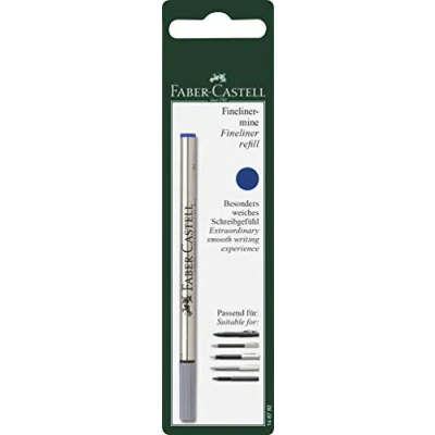 Image of Faber Castell Fineliner Refill Blue