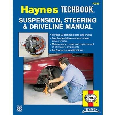 Image of Suspension, Steering &amp; Driveline Haynes Techbook (USA) (Paperback)