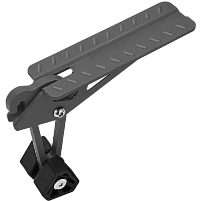 Image of TOOENJOY Car Door Step Universal Fit, Doorstep Up Hook Foldable Pedal on Latch, Easy Access to Rooftop Roof for Most Car, SUV, Truck, Max Load 400 lbs, Supports Both Feet(Grey)