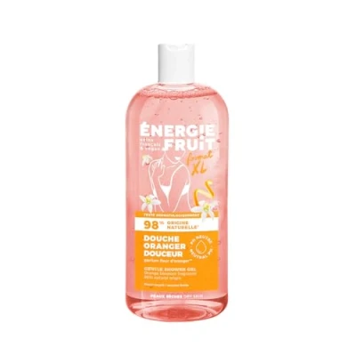 Image of ENERGIE FRUIT pH Neutral Shower Gel Orange Blossom &amp; Organic Linseed Oil Vegan 500 ml