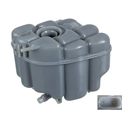 Image of 95810615100, 95810615102 Expansion Tank FEBI BILSTEIN 105922 with coolant level sensor without lid VOLKSWAGEN: Touareg II, PORSCHE: Cayenne