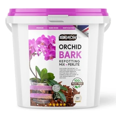 Image of Premium Orchid Bark &amp; Perlite Mix 2L Reusable Bucket