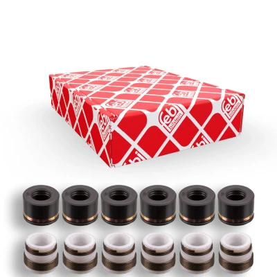 Image of 1100500067, 1235860305, A1100500067, A1235860305 Seal Set, valve stem FEBI BILSTEIN 08625 MERCEDES BENZ: S Class Saloon