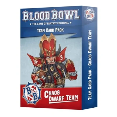 Image of Games Workshop Warhammer Blood Bowl: Chaos Dwarf Cards