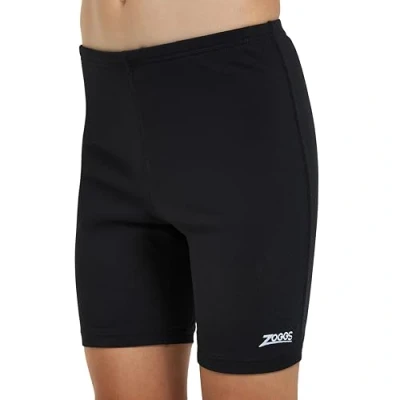 Image of Zoggs Boy&#039;s Cottesloe Mid Jammer Swim Trunks, Black, 10 Years
