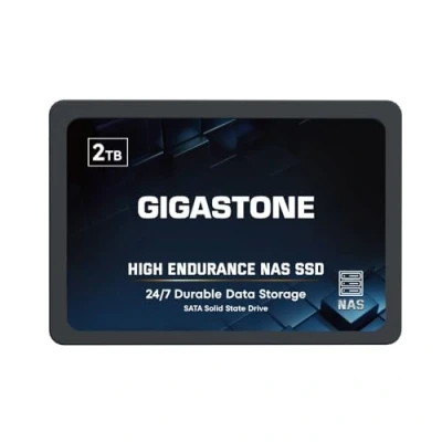 Image of Gigastone Enterprise 2TB SSD NAS Cache 24/7 High Endurance Business Server Homelab Network Attached Storage RAID 2.5&quot; SATA III Internal Solid State Drive 3D NAND SLC Memory Expansion