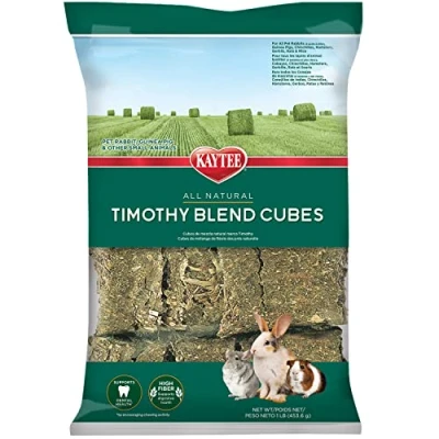 Image of Kaytee Natural Timothy Hay Cubes High Fibre Food, 453.6 g