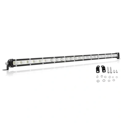 Image of Willpower 25 Inch 120W Led Work Light Bar Single Row Flood Spot Combo Beam with Mounting Bracket Fog Off Road Driving Lights Waterproof for Truck Tractor Boat 4X4 ATV UTV SUV