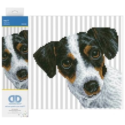 Image of DIAMOND DOTZ Painting, Beginner Kit, Canvas, Me, 23 x 23cm