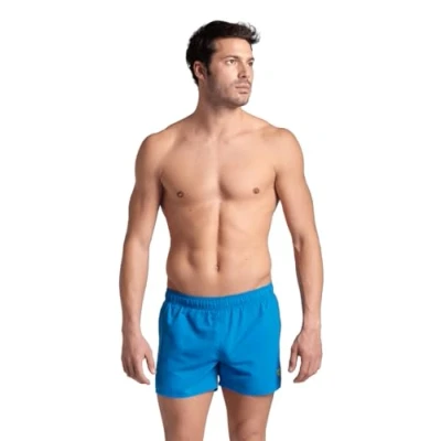 Image of arena Fundamentals X Short Men&#039;s Swimwear for Beach and Pool, in Soft Recycled Fabric with QuickDrying, Inner Mesh Briefs