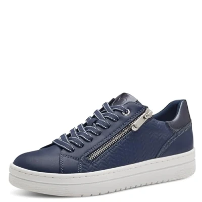 Image of Marco Tozzi Trainers, Women&#039;s, Size: 5, Navy High quality imitation leather