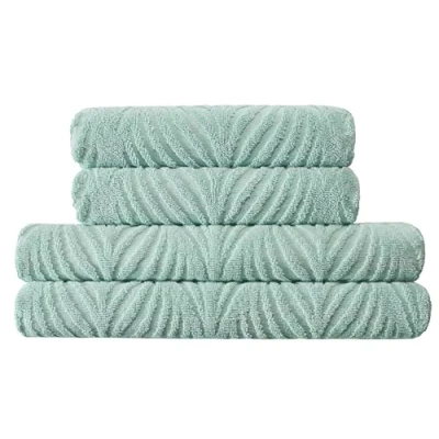Image of Kleine Wolke Leaf Maldivia Hand Towel, 50 x 100 cm