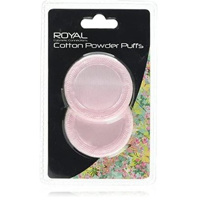 Image of Royal Functionality Cotton Powder Puffs, 2 Piece