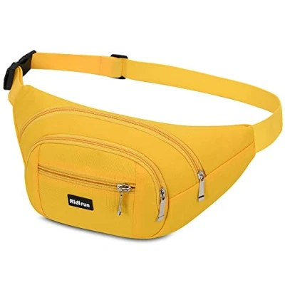 Image of Waterproof bumbags and Fanny Packs for Women Men Hiking Running Travel Dog wolking Waist Bag Ladies Boys Outdoor Sport